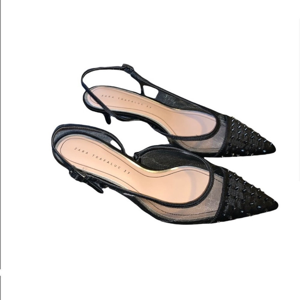 Zara Slingback Heels